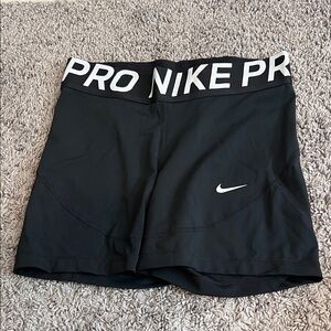 Nike Women's Black Athletic Shorts